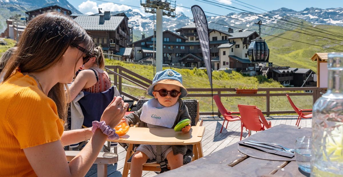 Où partir à la montagne en été avec un bébé ?