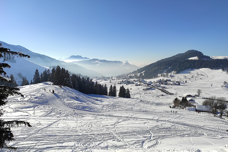 Les sports d'hiver aux alentours d'Annecy